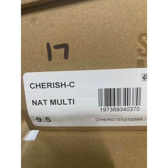 Steve Madden Women's Blush & Black Cherish Round Block Heel Ballet Flats NIB - Picture 3 of 3